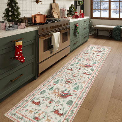 Sleigh FestiveStep™ Rug Runner