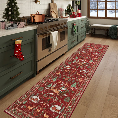 Sleigh FestiveStep™ Rug Runner