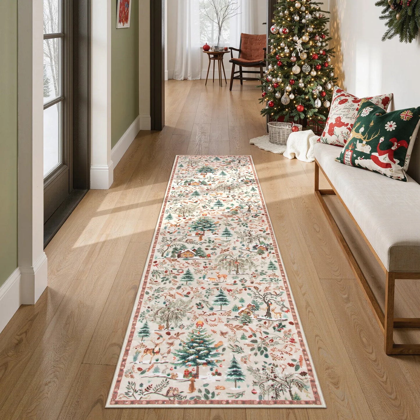 Cabin FestiveStep™ Rug