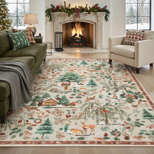 Cabin FestiveStep™ Rug