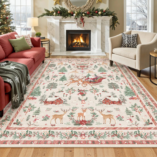 Sleigh FestiveStep™ Rug