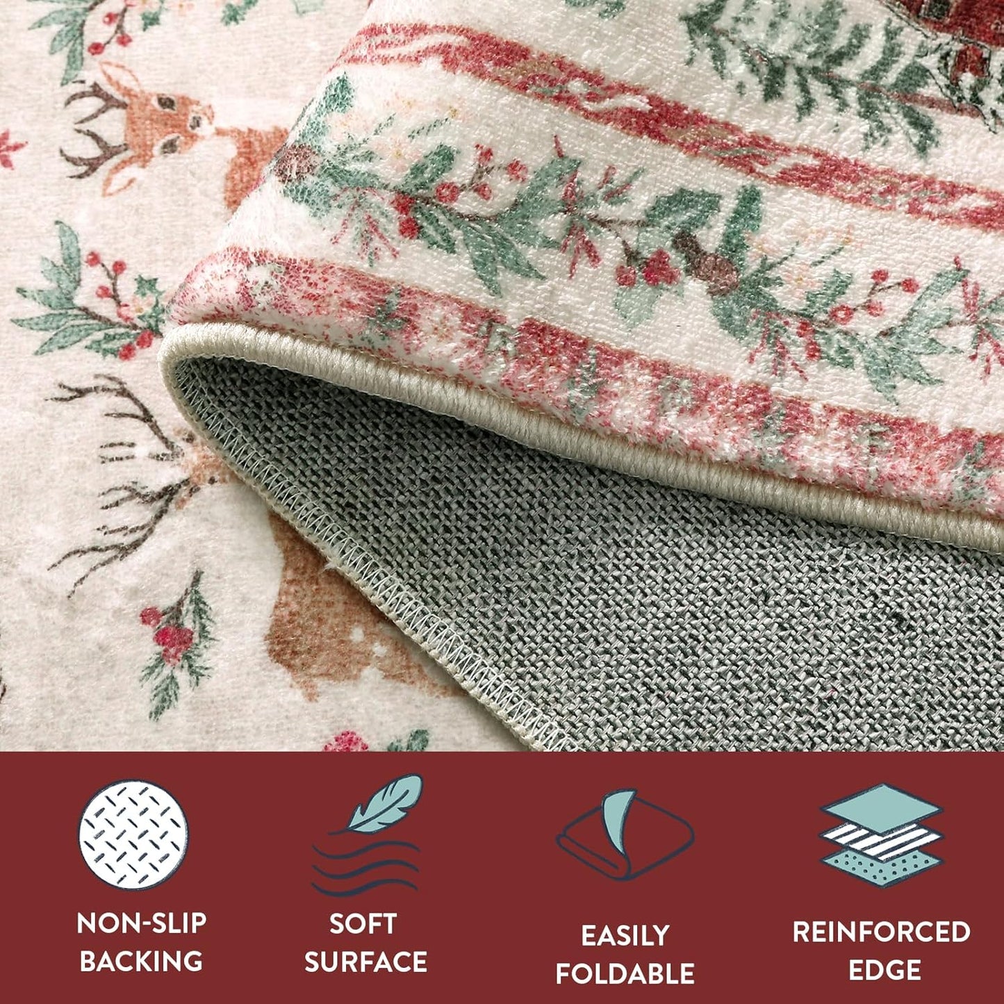 Sleigh FestiveStep™ Rug Runner