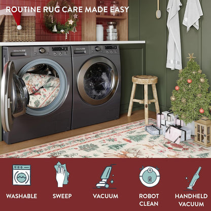 Sleigh FestiveStep™ Rug Runner